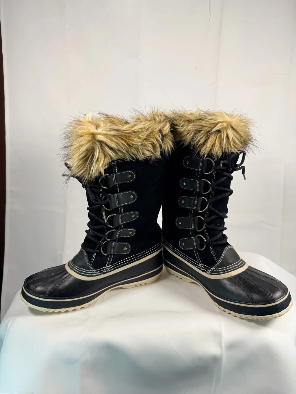 SOREL Women’s Size 10 Boots Tall Joan Of Arctic Style Winter Waterproof Leather